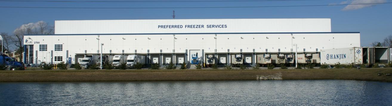 Exterior photo of Lineage's Norfolk (Chesapeake) facility